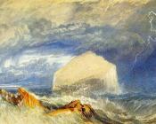 约瑟夫 玛罗德 威廉 透纳 : The Bass Rock,for 'The Provincial Antiquities of Scotland